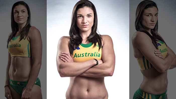 Michelle Jenneke breast implants.