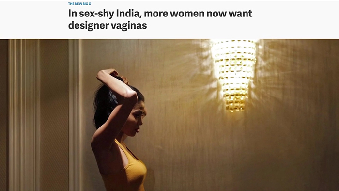 Indian women and designer vaginas.