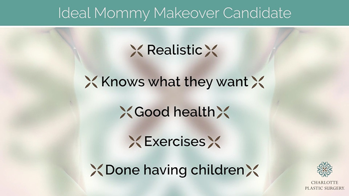 Ideal mommy makeover patient checklist.
