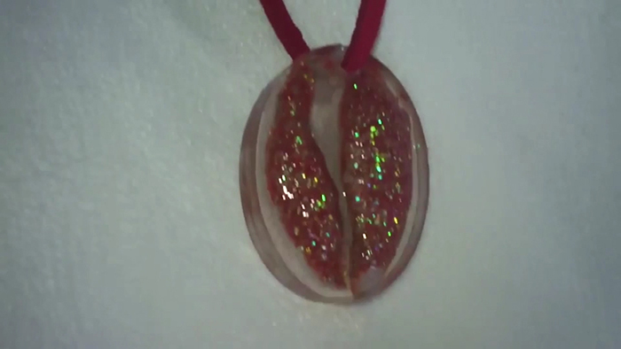 Labia necklace.