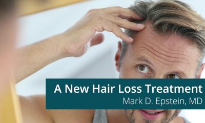 Using platelet-rich plasma to counteract hair loss.