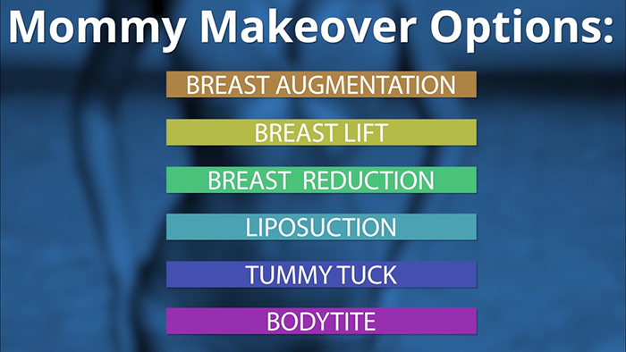 Mommy makeover options.
