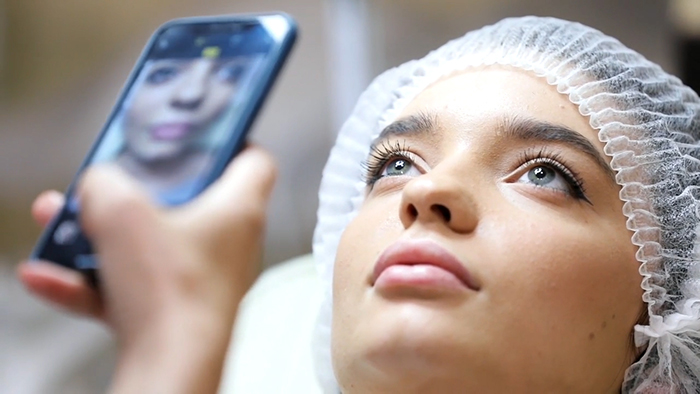 Plastic surgery and a digital footprint.